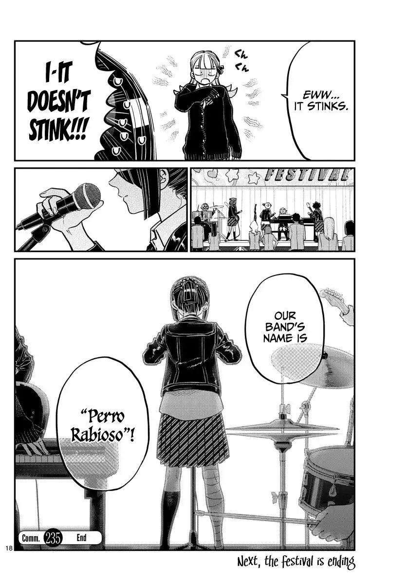 Komi-san wa Komyushou Desu Chapter 235 18